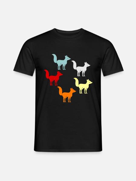 Fox - Men's T-Shirt - black
