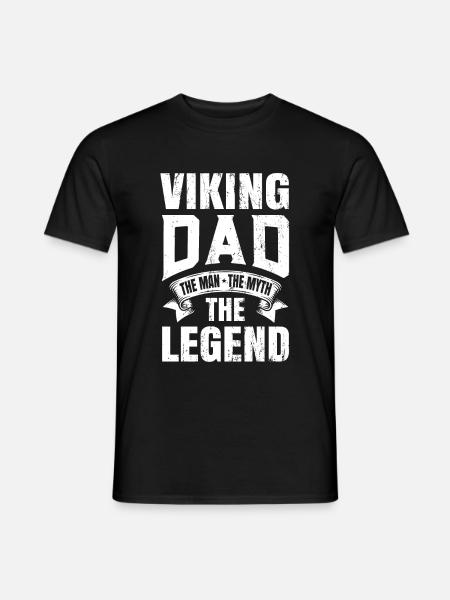 Viking - T-shirt homme - noir