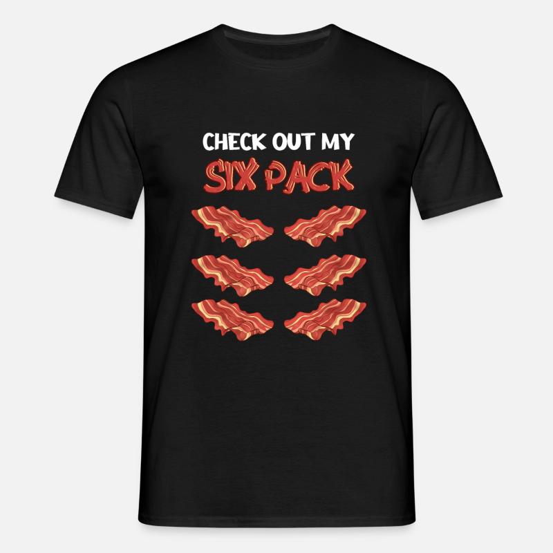 Bacon - Men's T-Shirt - black