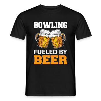 Bier - Männer T-Shirt - Schwarz - Vorne - AI Model Male 178 light (178cm)