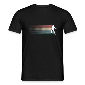 Laser tag team game spieler geschenk - Männer T-Shirt - Schwarz - Vorne - AI Model Male 178 light (178cm)