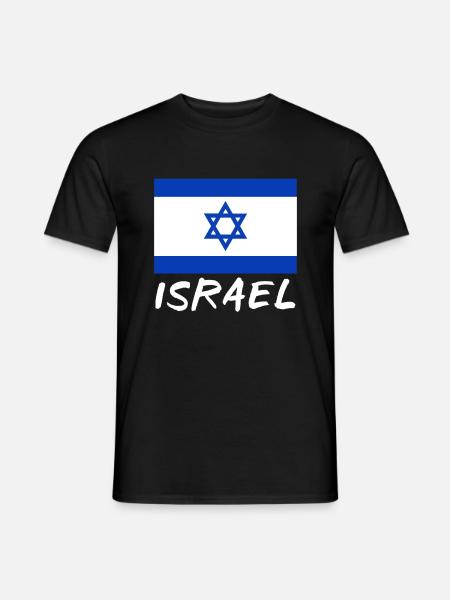 Israel Land Nation - Men's T-Shirt - black