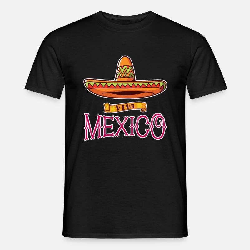 Mexiko - Männer T-Shirt - Schwarz