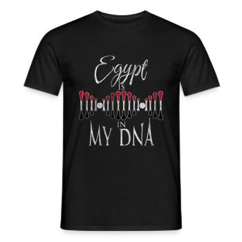Egypte maison - T-shirt homme - noir - Devant - AI Model Male 178 light (178cm)