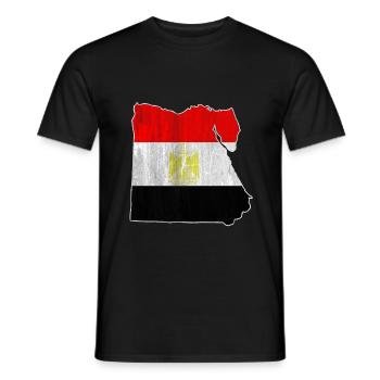 Egypt - Men's T-Shirt - black - Front - AI Model Male 178 light (178cm)
