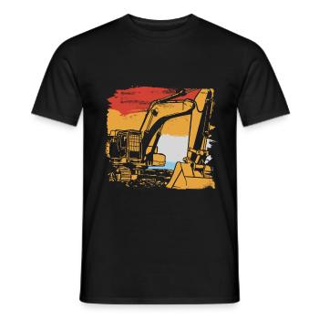 Pelle pelle - T-shirt homme - noir - Devant - AI Model Male 178 light (178cm)