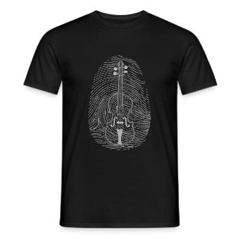 Cellist DNA - Männer T-Shirt - Schwarz - Vorne - AI Model Male 178 light (178cm)