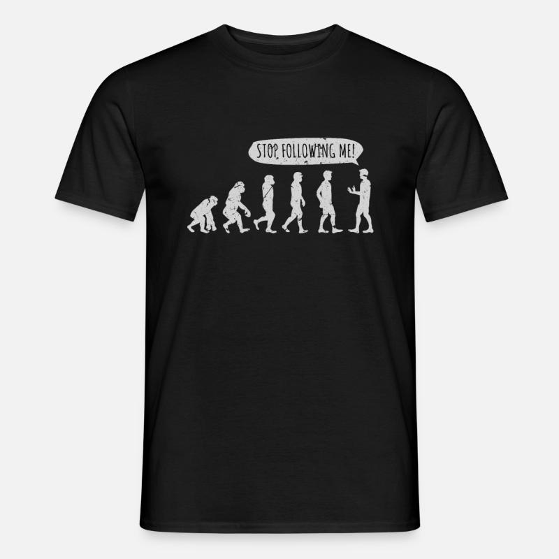 Évolution de la biologie - T-shirt homme - noir