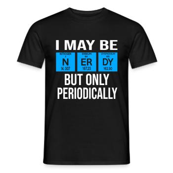 Periodensystem Biologie - Männer T-Shirt - Schwarz - Vorne - AI Model Male 178 light (178cm)