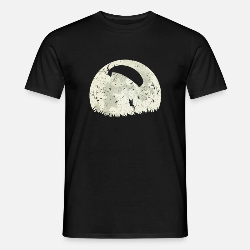 Paragliding - Männer T-Shirt - Schwarz