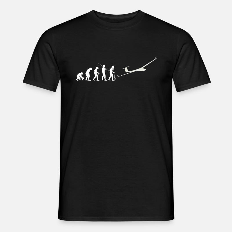 Évolution en flèche - T-shirt homme - noir