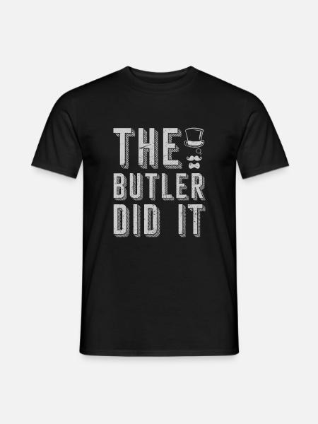 butler - Men's T-Shirt - black