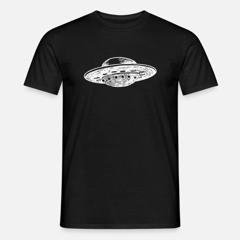 Ufo - Männer T-Shirt - Schwarz