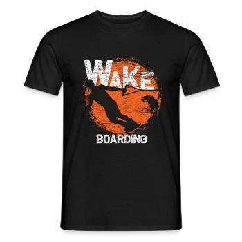 Fitness de wakeboard - T-shirt homme - noir - Devant - AI Model Male 178 light (178cm)