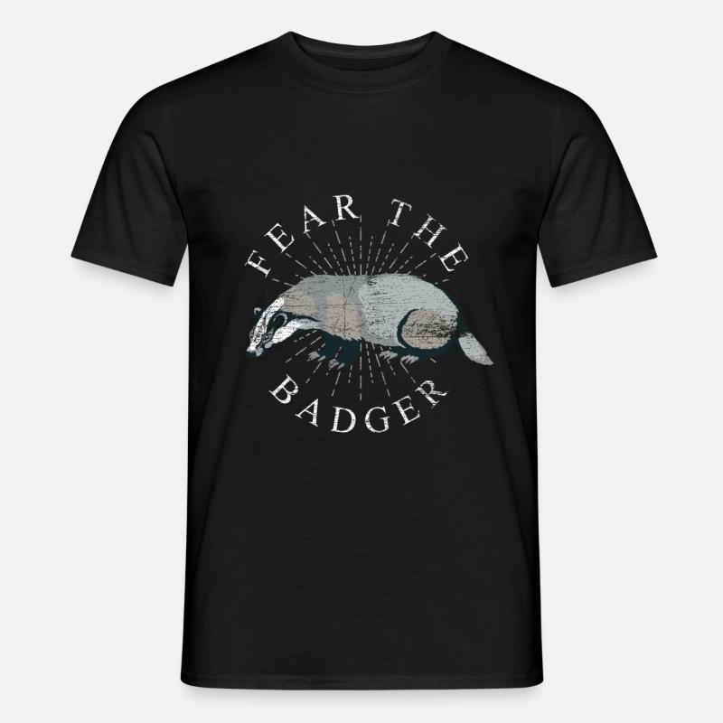 Badger gift idea - Men’s T-shirt - black