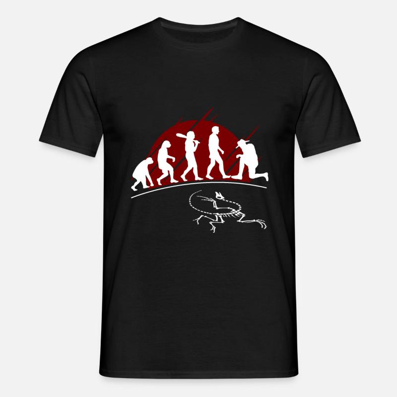 Evolution Archéologue - T-shirt Homme - noir