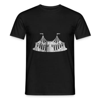 Spectacle de cirque - T-shirt homme - noir - Devant - AI Model Male 178 light (178cm)