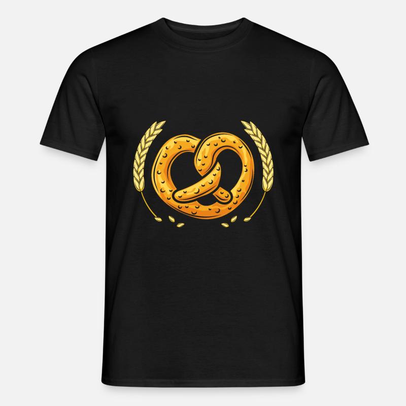 Backen - Männer T-Shirt - Schwarz