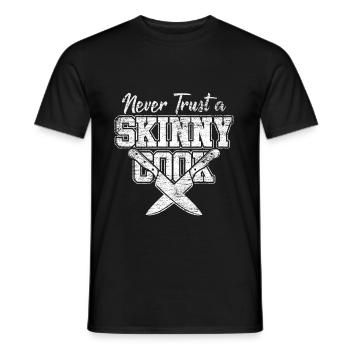 Chef Gourmet - T-shirt homme - noir - Devant - AI Model Male 178 light (178cm)