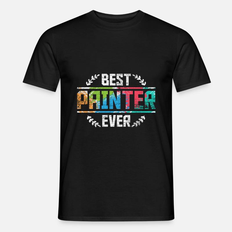 Painter hero - Men’s T-shirt - black