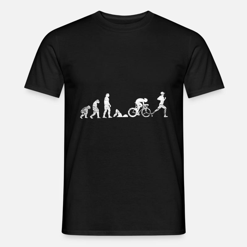 Triathlon Evolution - Men's T-shirt - black