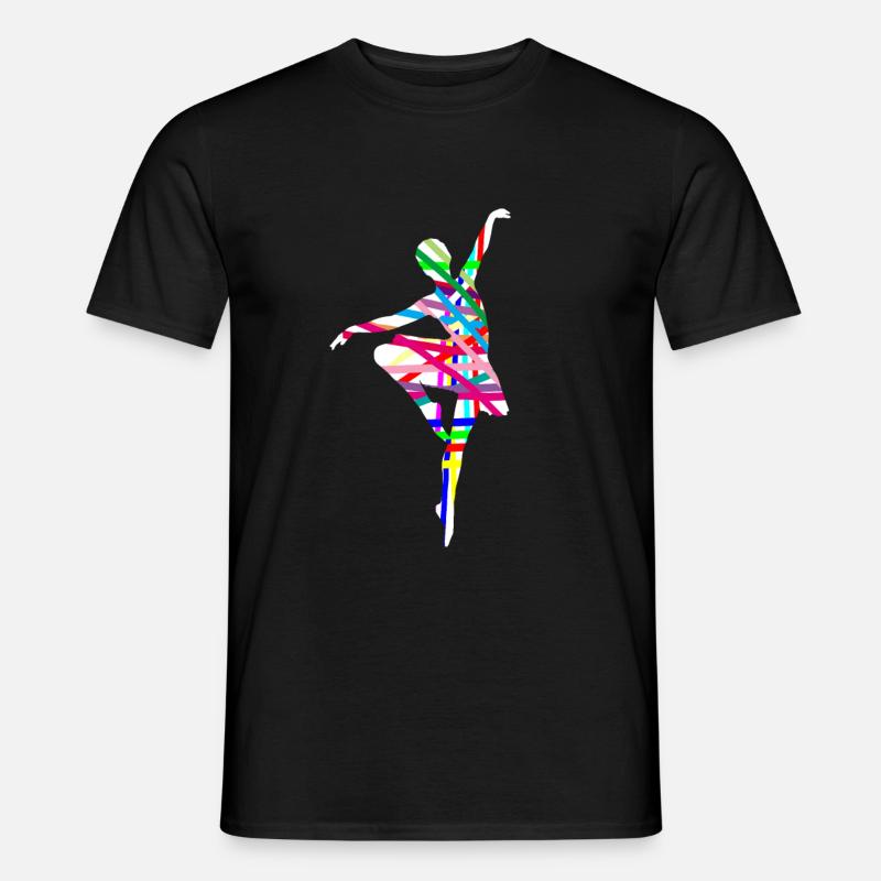 Danseur de ballet - T-shirt homme - noir