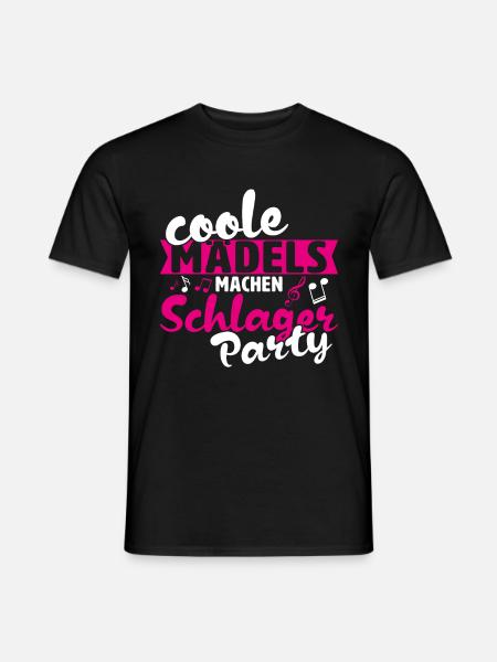 Schlagerparty Schlager - Men's T-Shirt - black