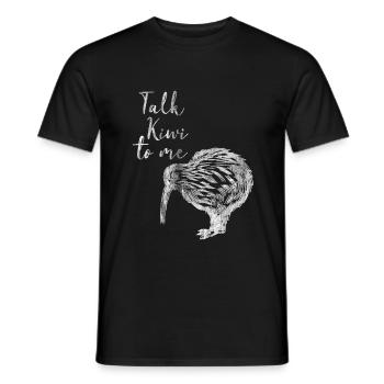 Neuseeland Kiwi - Männer T-Shirt - Schwarz - Vorne - AI Model Male 178 light (178cm)