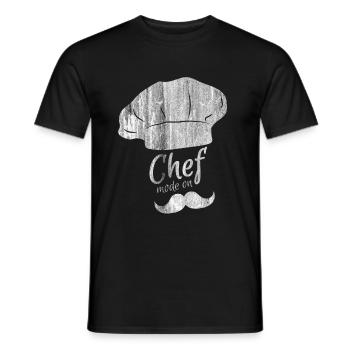Cuisson - T-shirt homme - noir - Devant - AI Model Male 178 light (178cm)