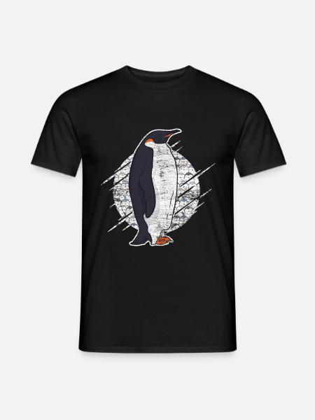 Penguin Emperor Penguin - Men's T-Shirt - black