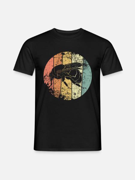 Hummel retro - Männer T-Shirt - Schwarz