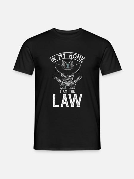 Cowboy Wild West - Men's T-Shirt - black