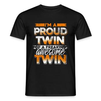Gemini Gemini - Men's T-Shirt - black - Front - AI Model Male 178 light (178cm)