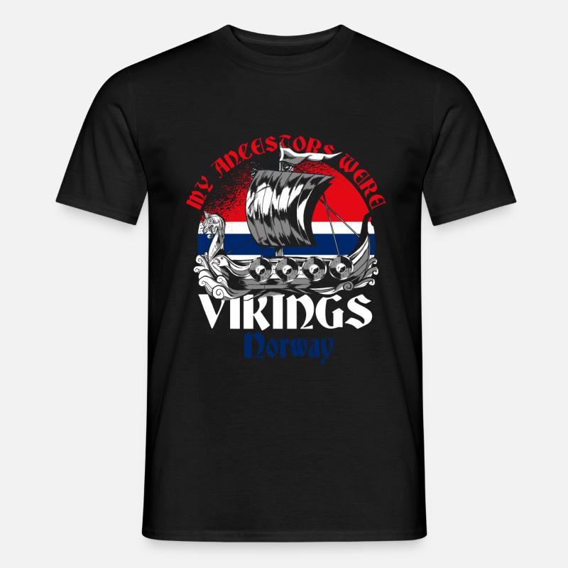 Norway Vikings - Men’s T-shirt - black