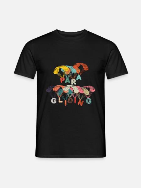 Paragliding sport - Men's T-Shirt - black