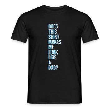Pregnancy dad - Men's T-Shirt - black - Front - AI Model Male 178 light (178cm)