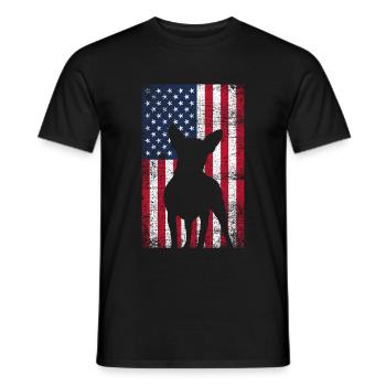 Chihuahua - T-shirt homme - noir - Devant - AI Model Male 178 light (178cm)