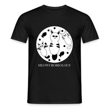 Wissenschaft Mikrobiologie - Männer T-Shirt - Schwarz - Vorne - AI Model Male 178 light (178cm)