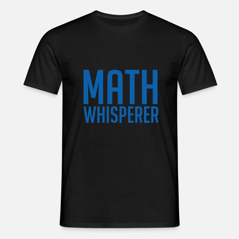 Math nerd - Men's T-Shirt - black