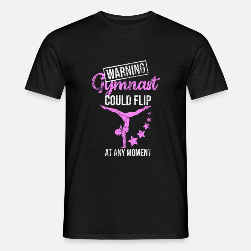 Cavalletto ginnastica - T-shirt uomo - nero