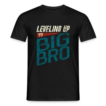 Big Brother - Men's T-Shirt - black - Front - AI Model Male 178 light (178cm)