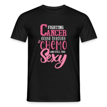 Krebs - Männer T-Shirt - Schwarz - Vorne - AI Model Male 178 light (178cm)