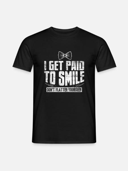 Waiter - Men's T-Shirt - black