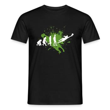 Gardien de but - T-shirt homme - noir - Devant - AI Model Male 178 light (178cm)