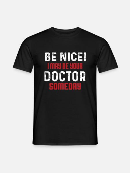 Medicine student - Men's T-Shirt - black