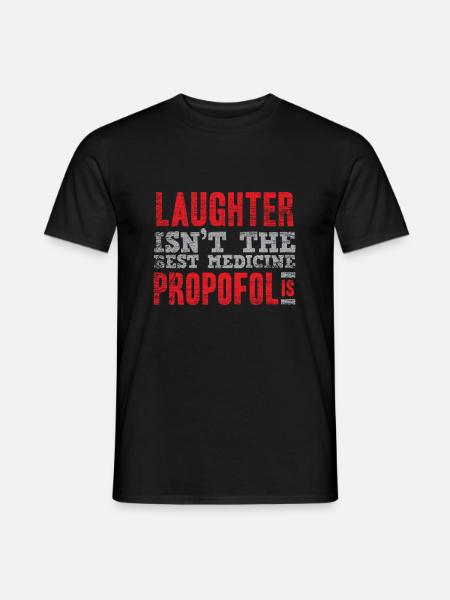 Arzt - Männer T-Shirt - Schwarz