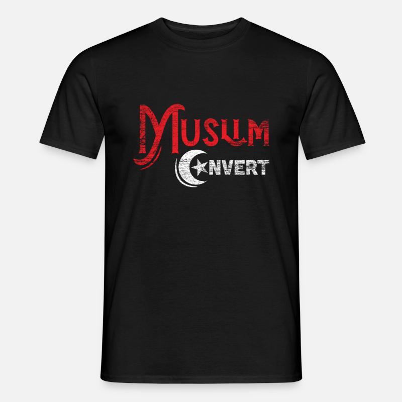 Muslim - Männer T-Shirt - Schwarz