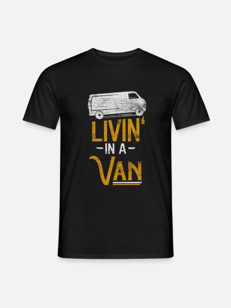 Camper van - Men's T-Shirt - black