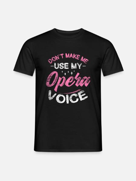 singer - Men's T-Shirt - black