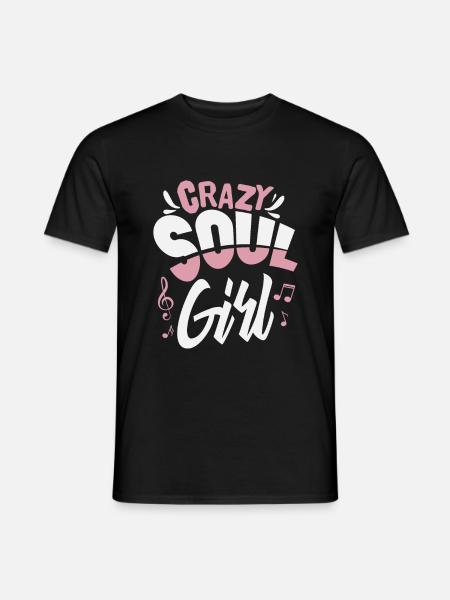 Soul Music Girls - Men's T-Shirt - black